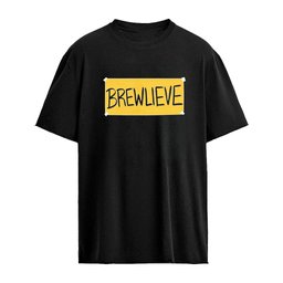 Brewlieve Yellow Tape Sign Art Shirt