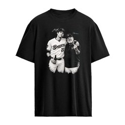 Christian Yelich Pat Murphy Smoking Beer Middle Finger Shirt