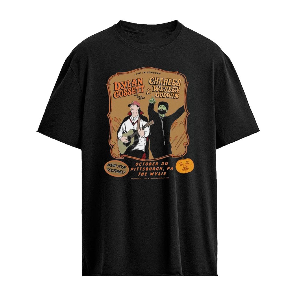 Charles Wesley Godwin With Dylan Gossett Pittsburgh PA Event Tee At The Wylie In Pittsburgh PA On