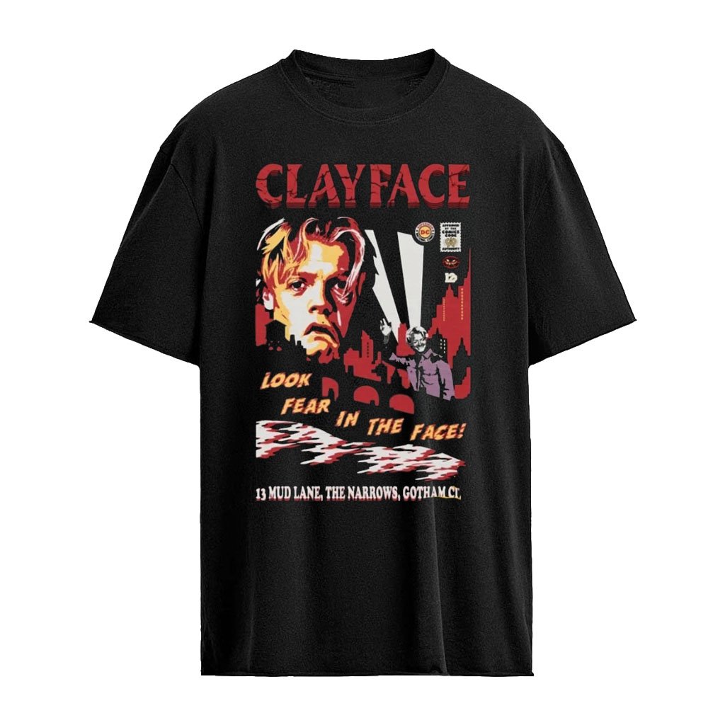 Clayface x Canton Studio 2026 Look Fear In The Face T-Shirt