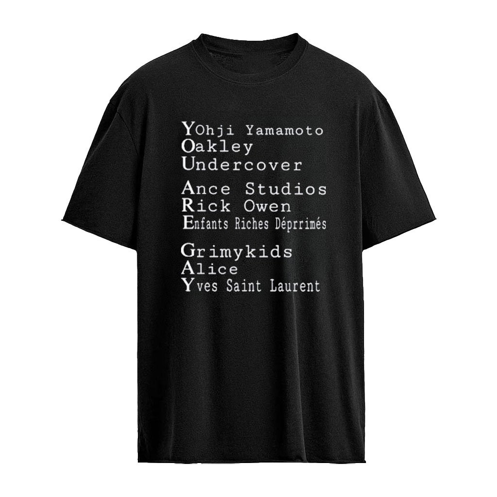 Grimykids You Are Gay Shirt