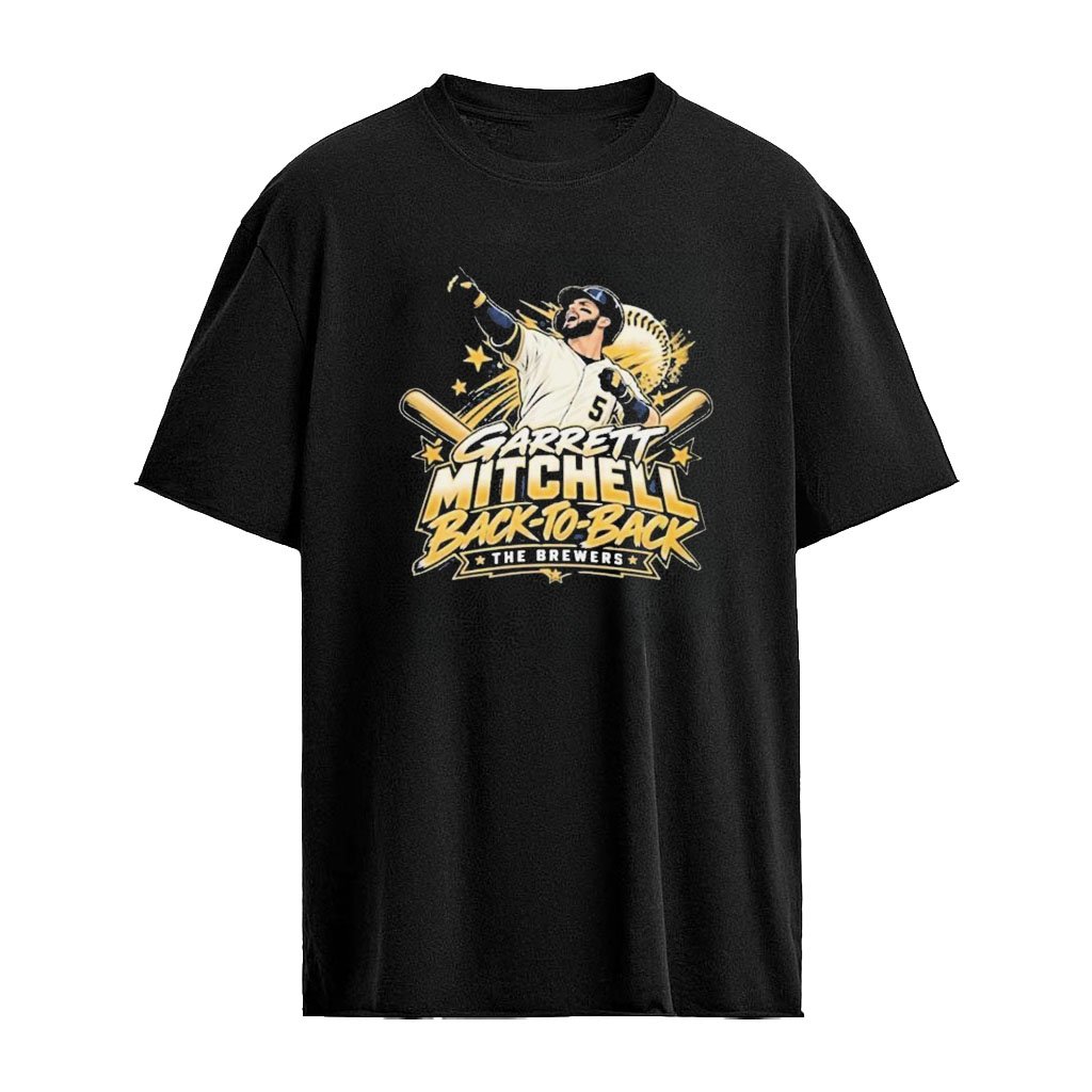 Garrett Mitchell Back-to-back The Brewers Shirt