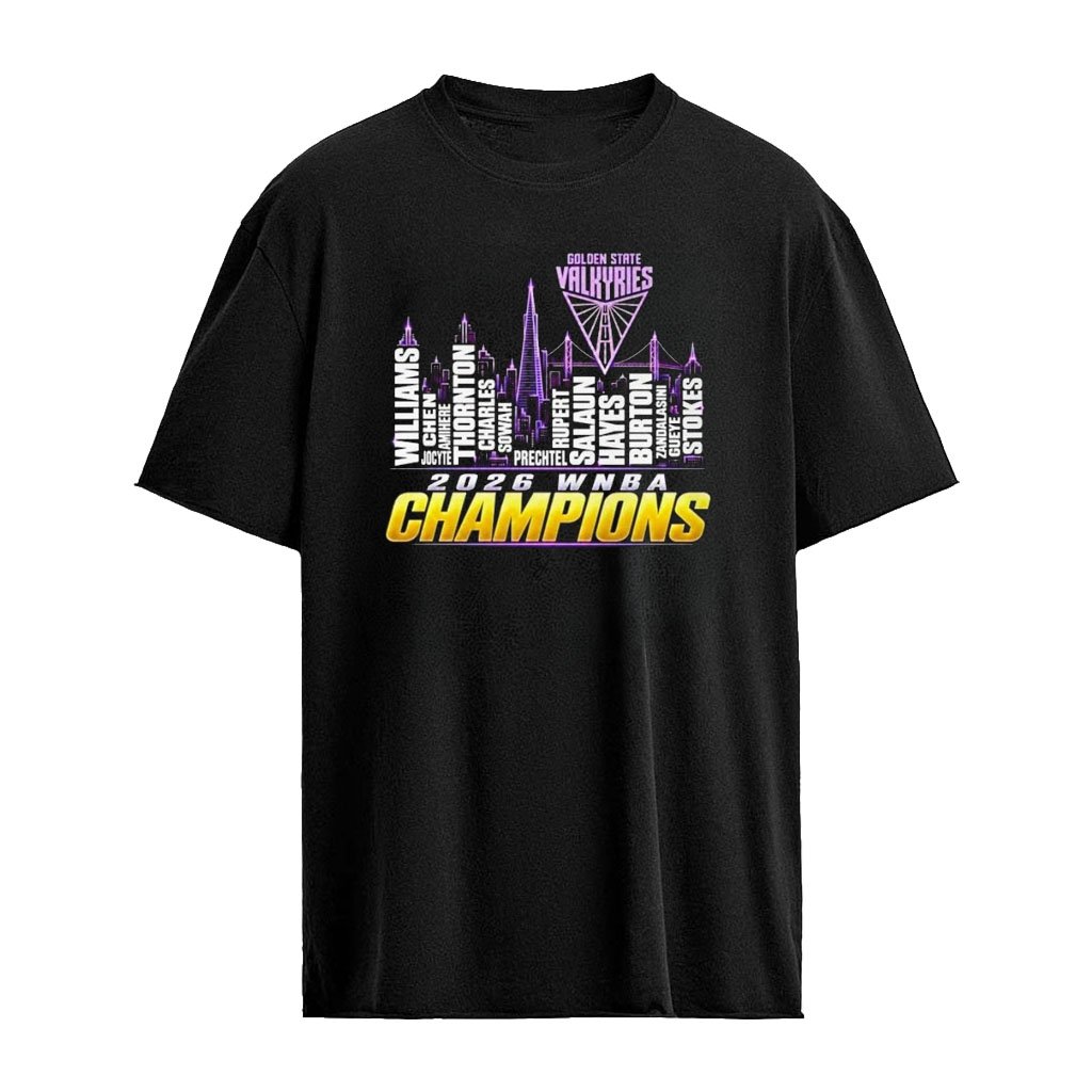 Golden State Valkyries 2026 WNBA Champions T-Shirt