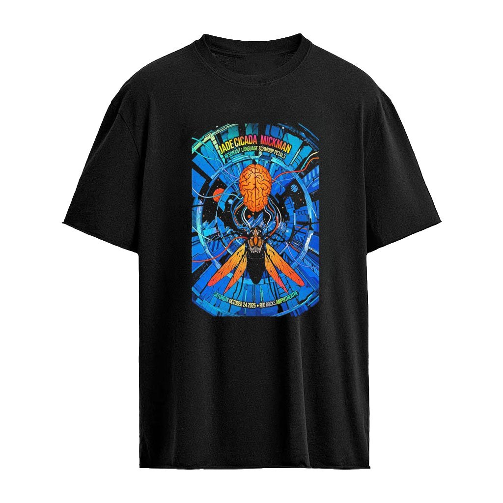 Jade Cicada Mickman Red Rocks Amphitheatre Morrison Co October 24 2026 Shirt