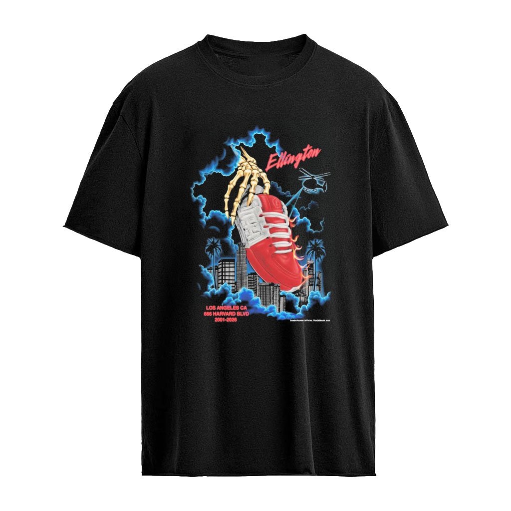 Erik Ellington Samborghini Los Angeles Ca Harvard Blvd 2001-2026 Shirt