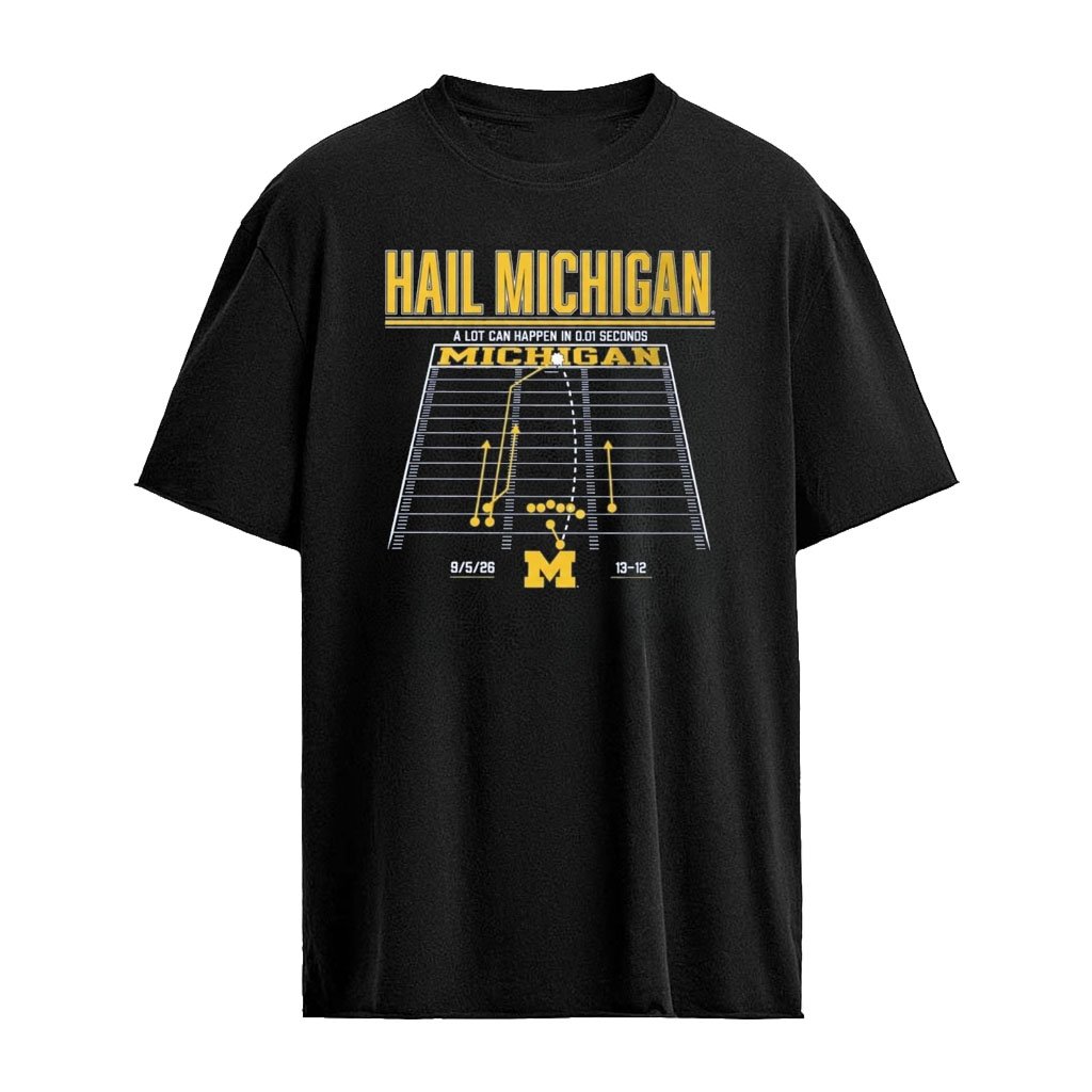 Hail Michigan 0.01 Seconds Shirt