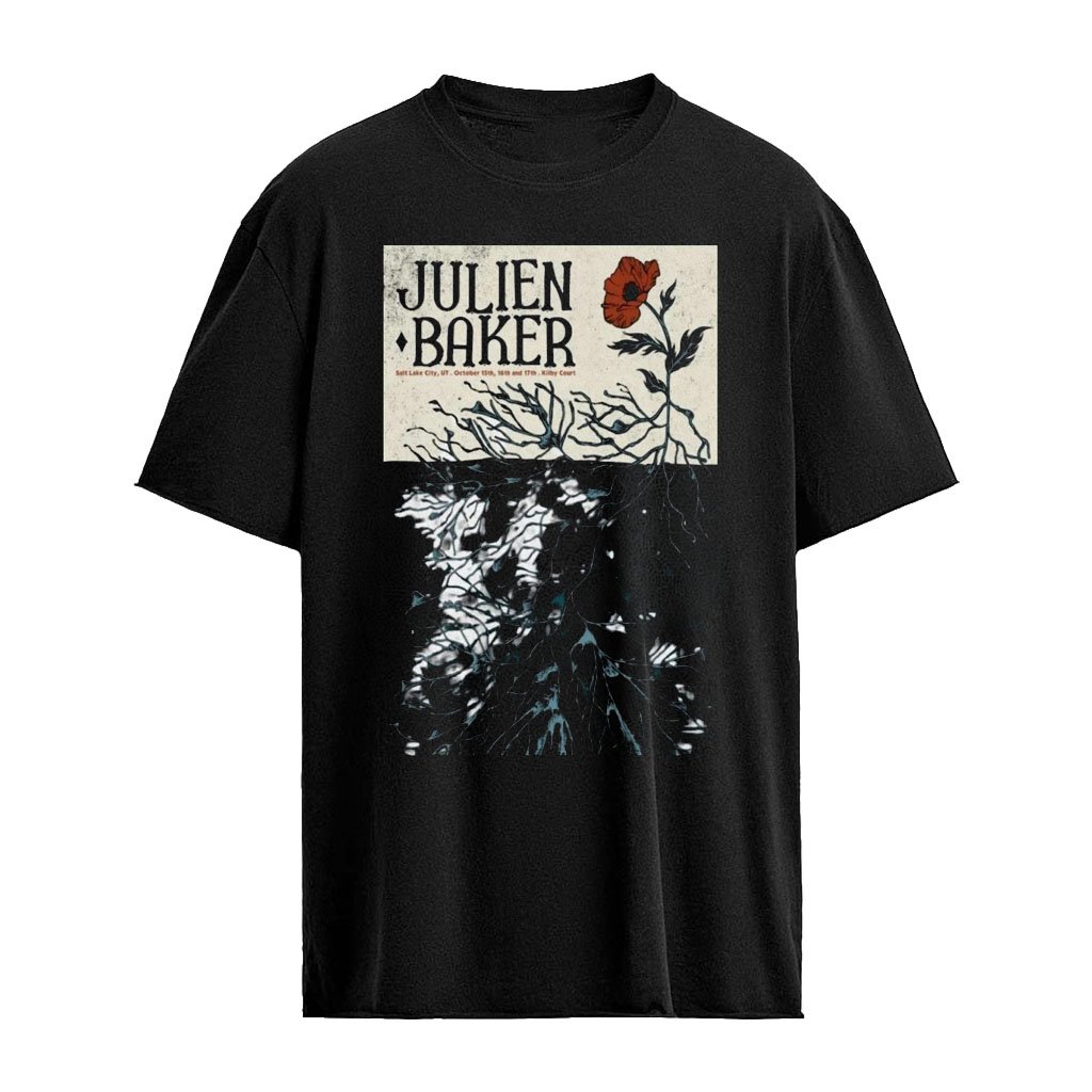 Julien Baker Salt Lake City, Utah 2026 Limited Poster T-Shirt