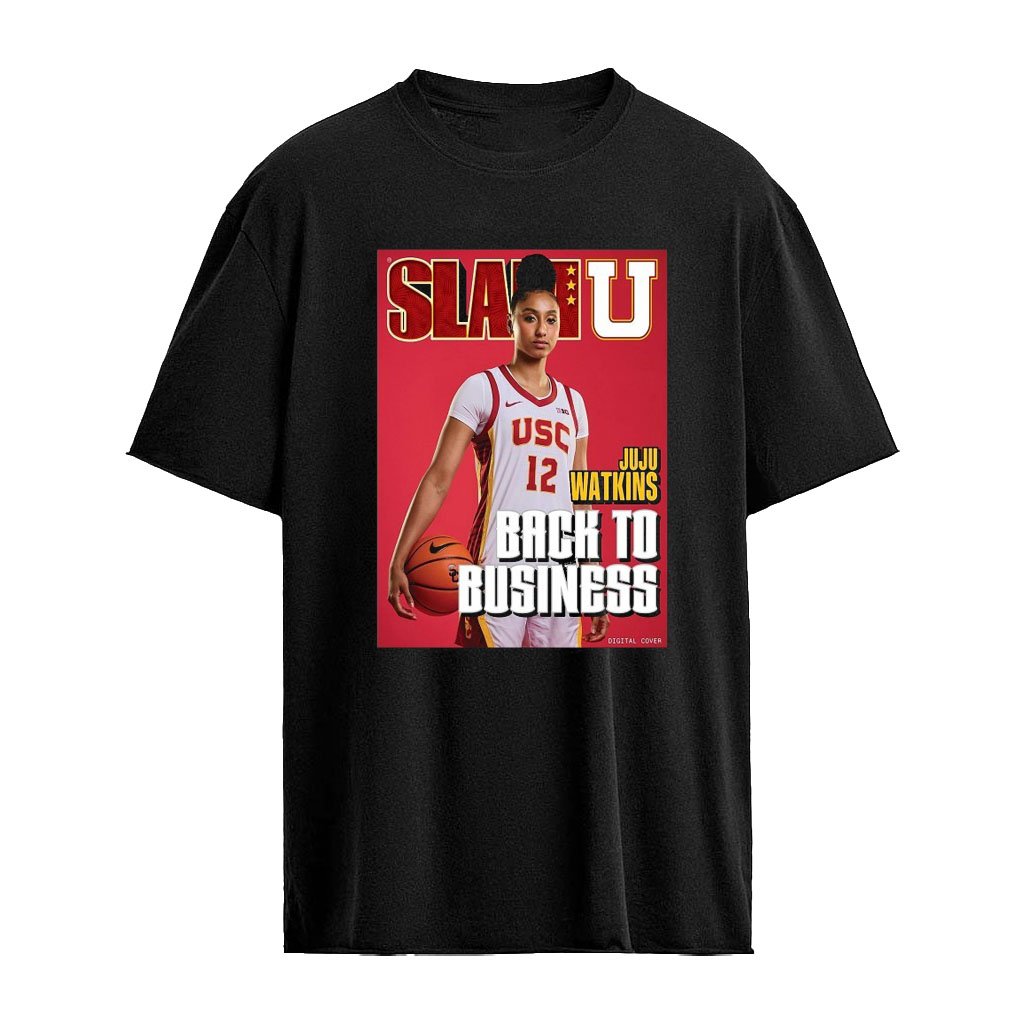 Juju Watkins Usc Trojans Slam U Back To Business Digital Cover Shirt