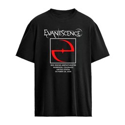 Evanescence World Tour 2026 Exclusive Tee At Red Rocks Amphitheatre On October 26 2026 Morrison Co