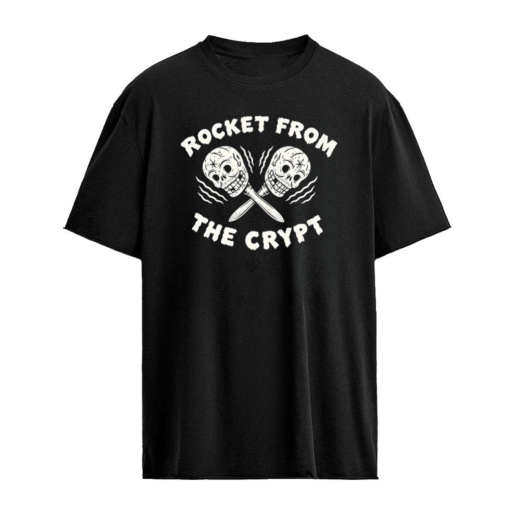Rocket From The Crypt Band Merch Tee The Trembling Skull T-Shirt