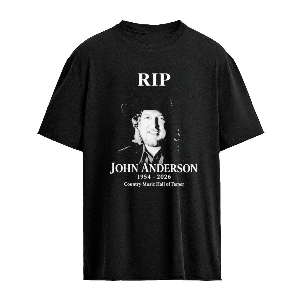 Rip John Anderson 1954 2026 Country Music Hall Of Famer Shirt