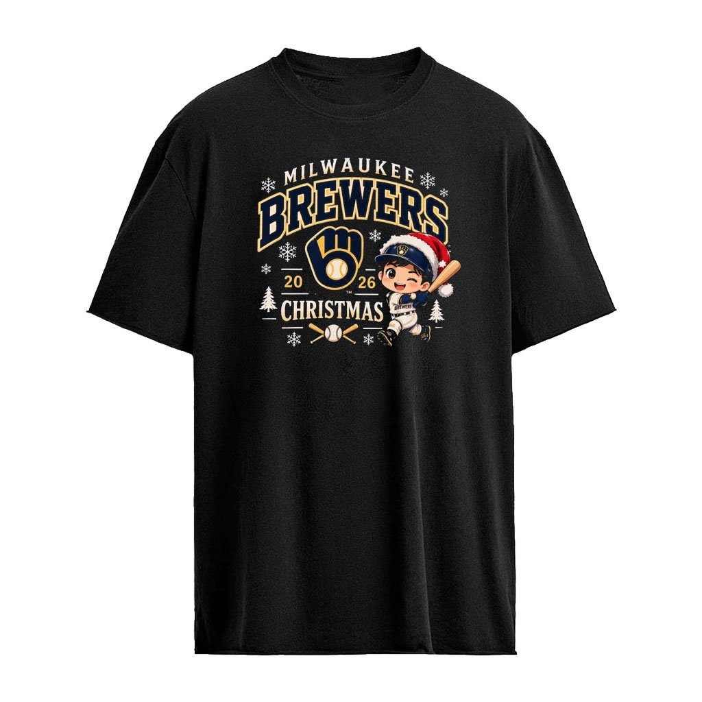 Milwaukee Brewers World Series 2026 Christmas 2026 T-Shirt