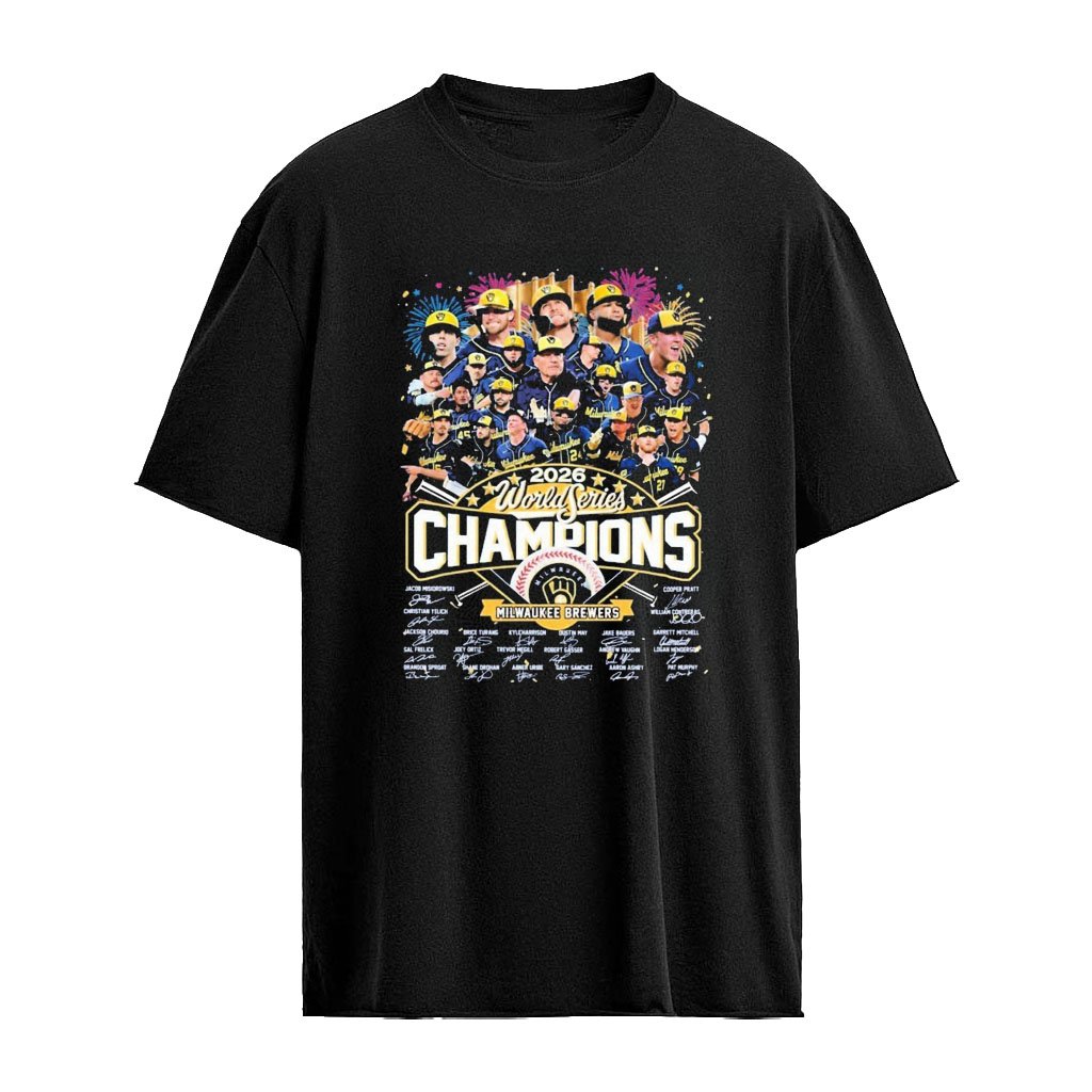 Milwaukee Brewers 2026 World Series Champions Shirt
