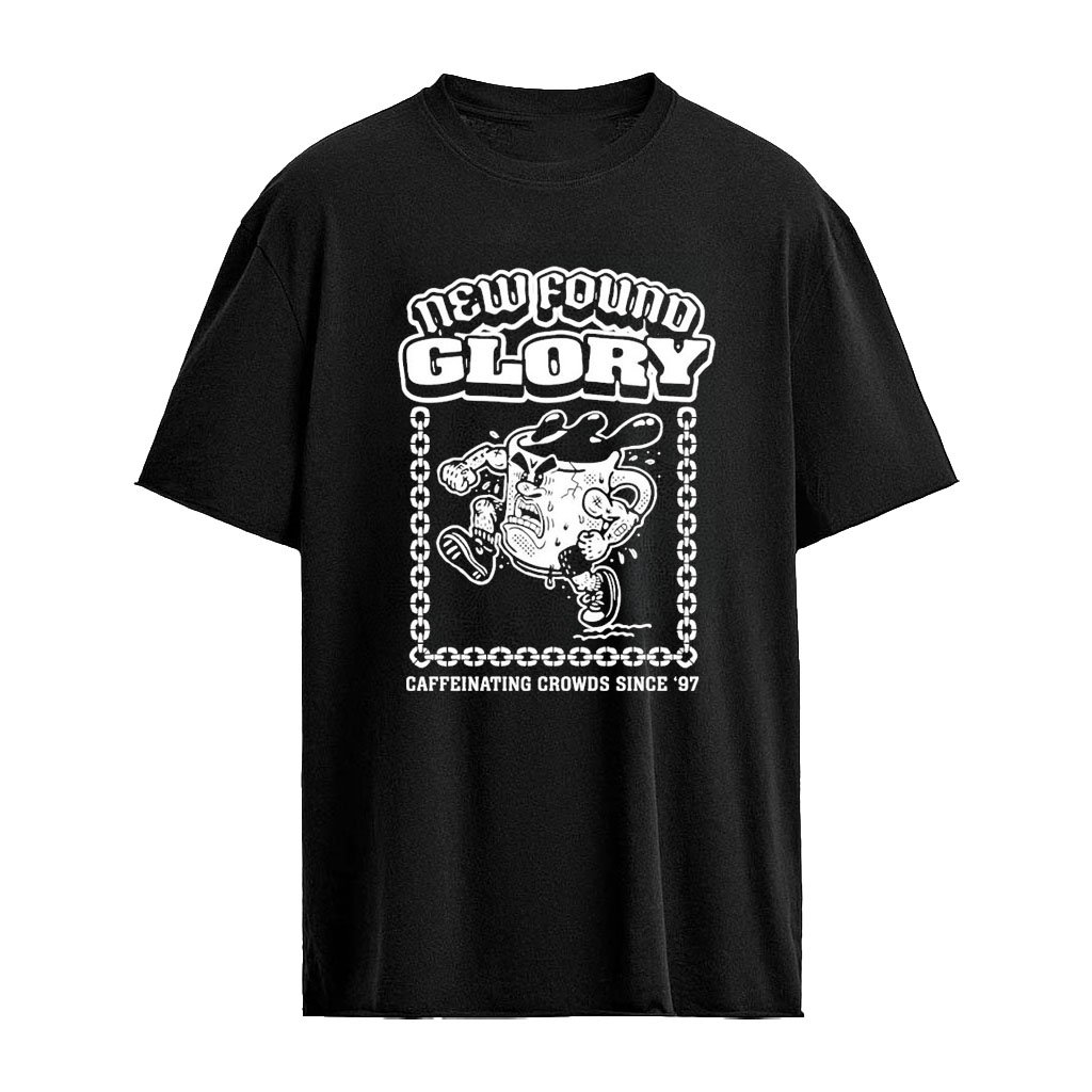 New Found Glory Coffee Lover Caffeinating Crowds Since ’97 Shirt