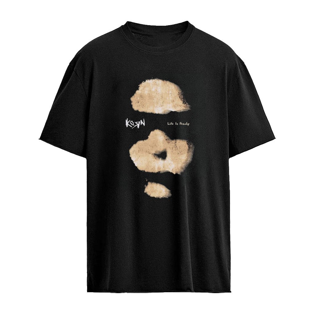 Korn Life Is Peachy Shadow Face Shirt