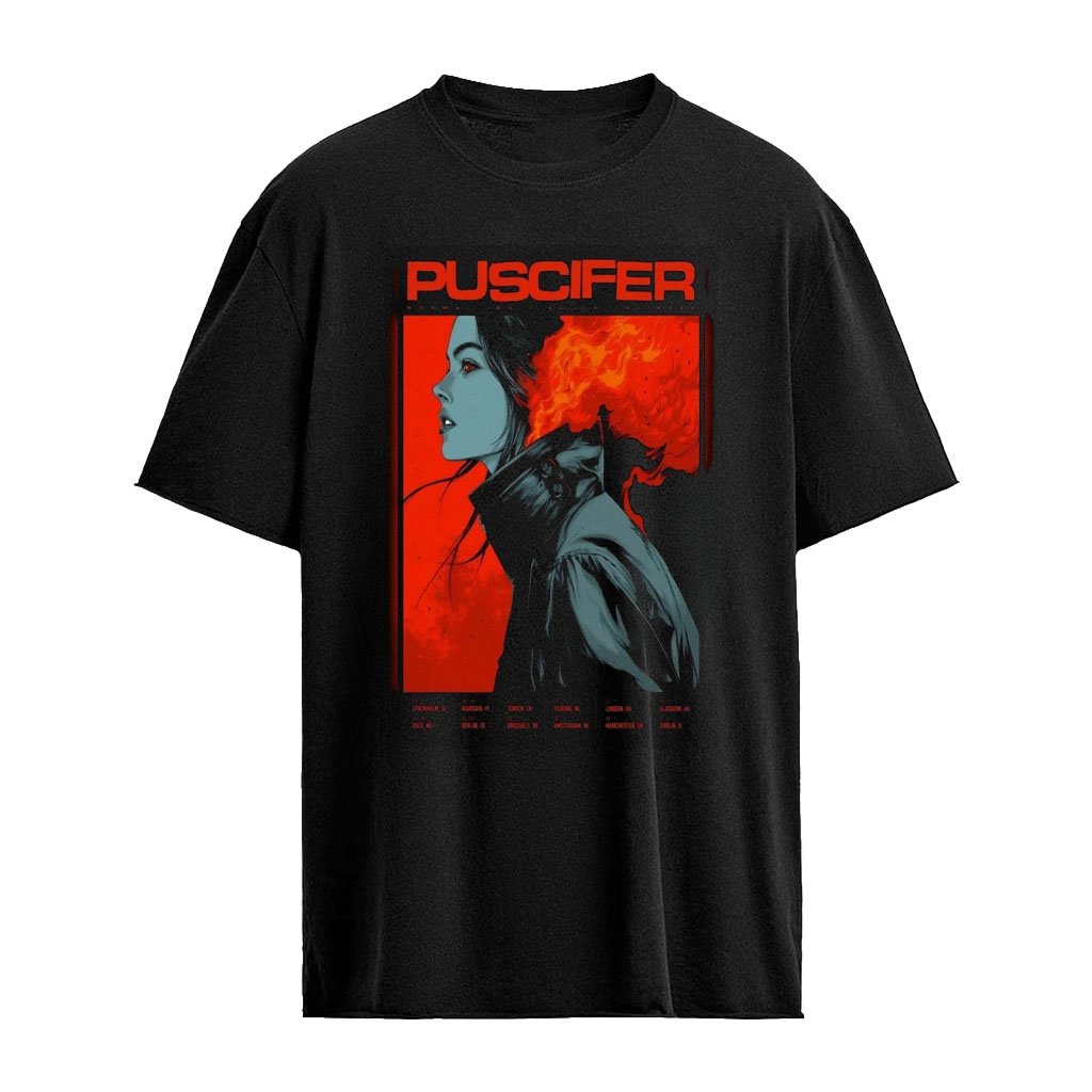 Puscifer Normal Isn’t EU UK IRL Tour 2026 Stockholm Sweden Oct 25 Limited Concert Poster