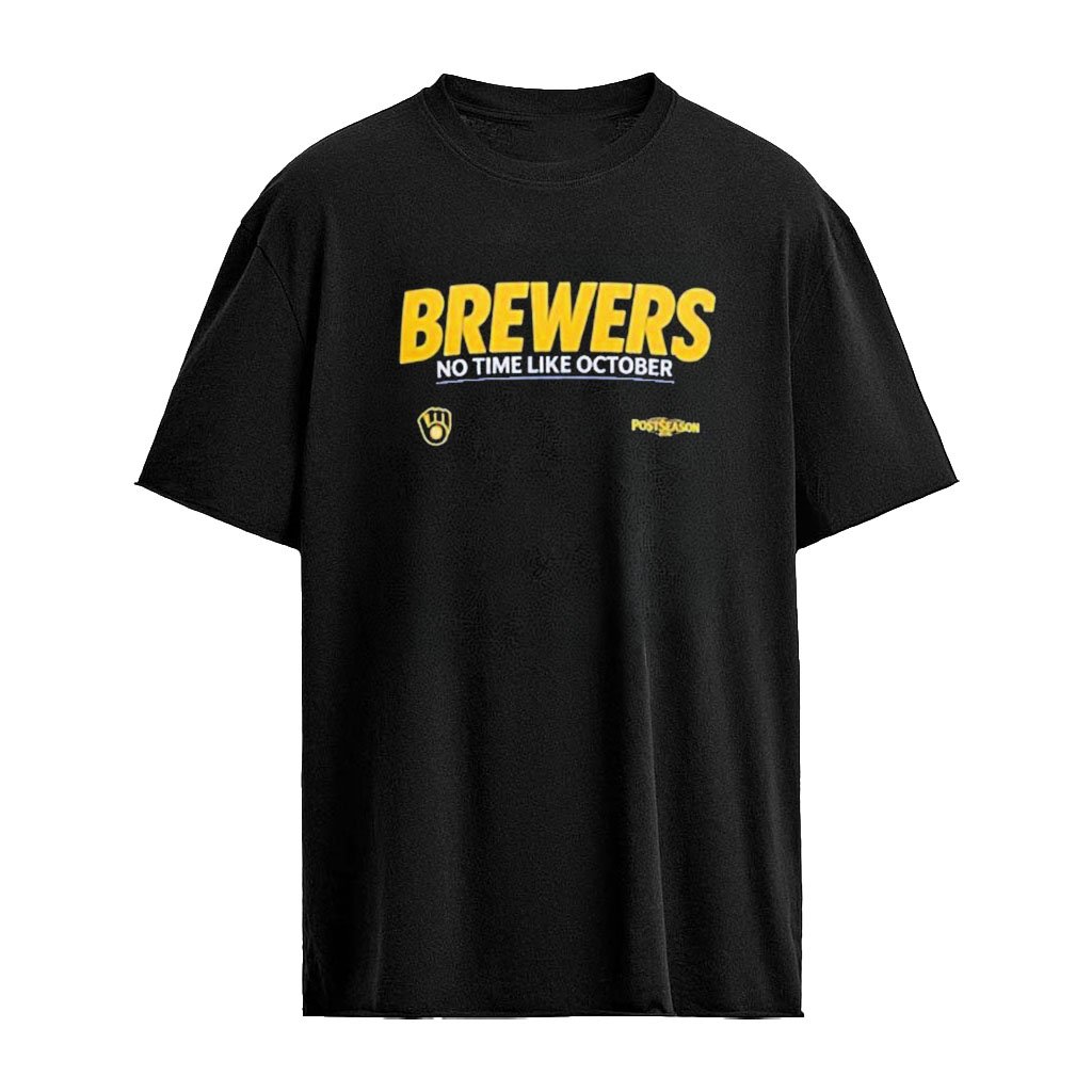 Pat Murphy Brewers No Time Like October 2026 Shirt