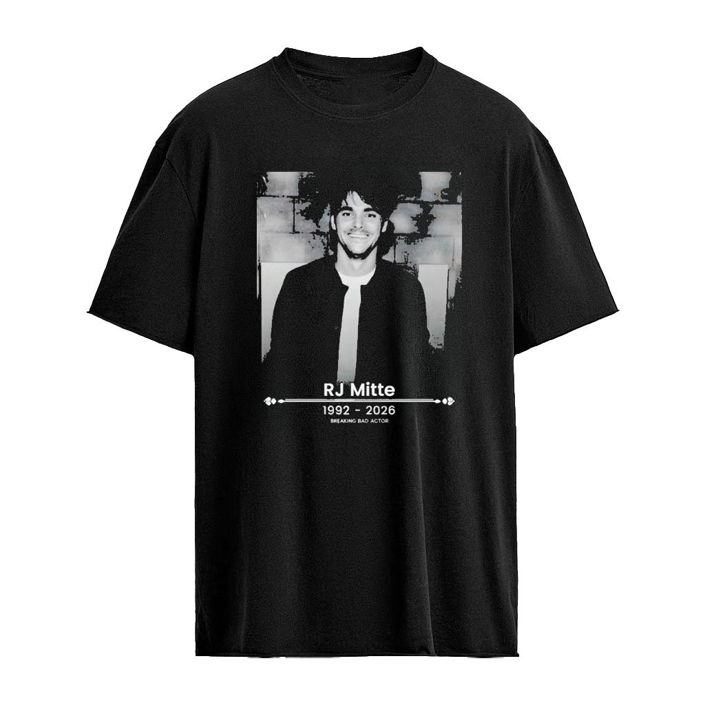 Rip Rj Mitte Breaking Bad Actor Shirt