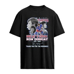 New York Rangers Ron Duguay 1957 – 2026 Thank You For The Memories T-Shirt