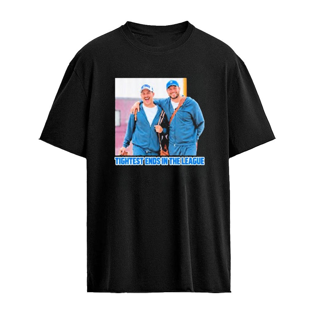 Lions Brock Wright’s And Sam Laporta Tight Ends In The League Shirt