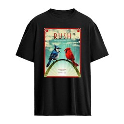 Rush Fifty Something Tour 2026 St Louis MO Event Poster At Enterprise Center On October 21 2026 T-
