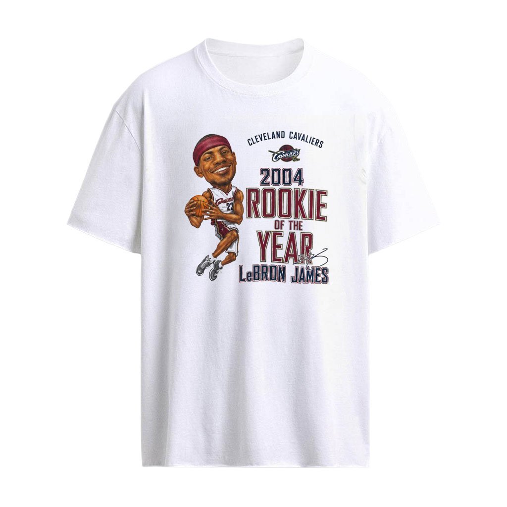 Cleveland Cavaliers LeBron James 2004 Rookie Of The Year Shirt