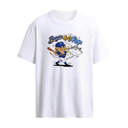Brewers 4-0 Rays World Series 2026 Funny Cartoon Baseball Shirt