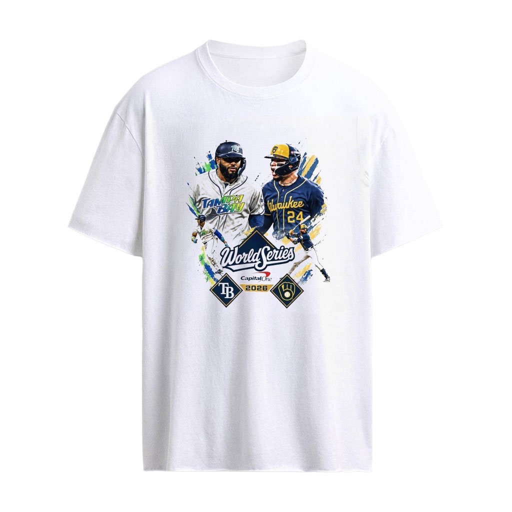 2026 Brewers Vs Rays World Series Shirt