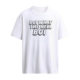 Boi What The Hell Boi Ringer Shirt