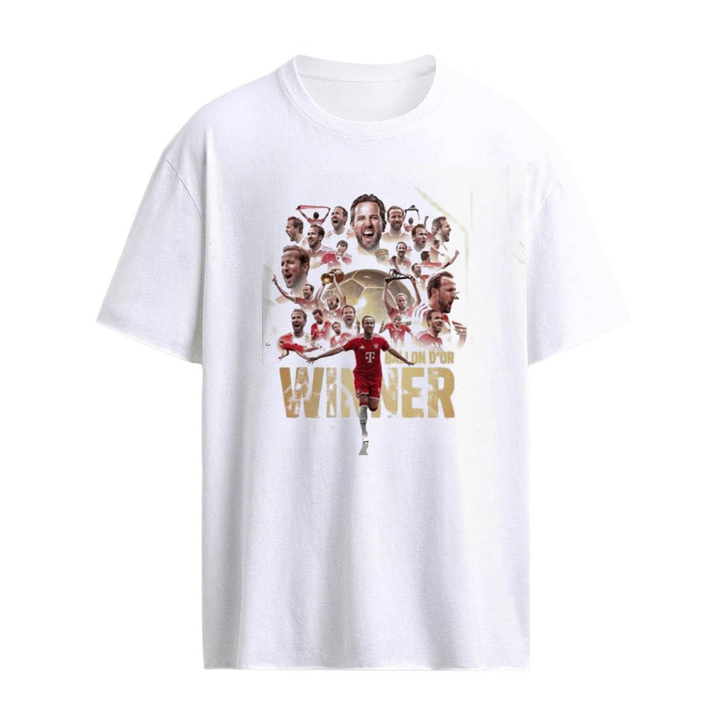 Congrats Harry Kane First Time Ballon D’or Winner Shirt