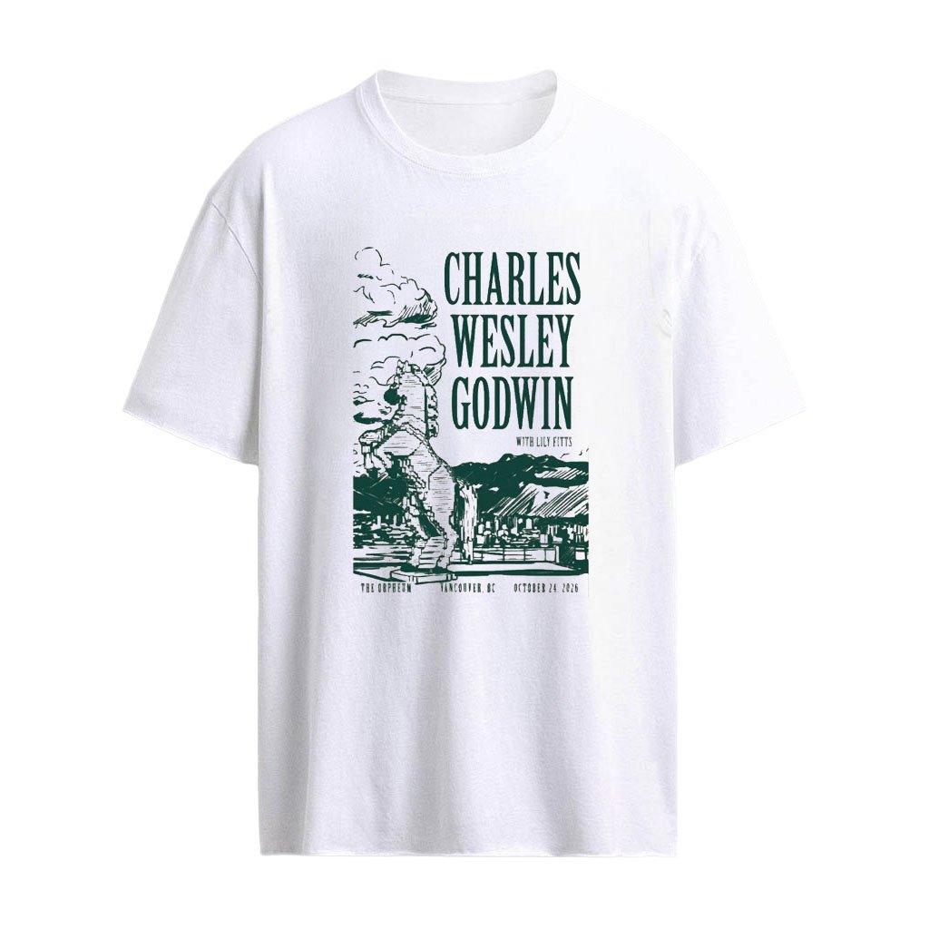 Charles Wesley Godwin Live Concert The Orpheum Vancouver Bc 10-24-2026 Shirt