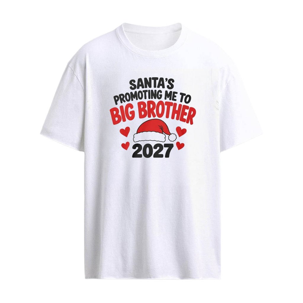 Big Brother Christmas Announcement Santa’s Promoting Me 2027 Shirt