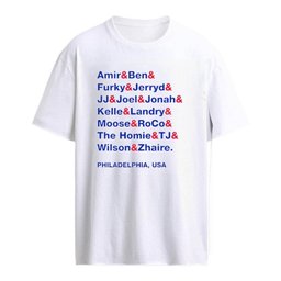 Amir Ben Furky Jerry Joel Jonah Kelle Landry Moose Roco Philadelphia USA Shirt