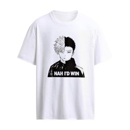 Gojo And Sukuna Nah I’d Win Anime Split Face Shirt