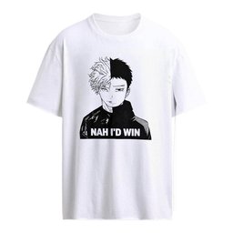 Gojo And Sukuna Nah I’d Win Anime Split Face Shirt