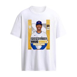 Francisco Lindor New York Mets 2026 Roberto Clemente Award Winner Shirt