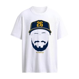 Milwaukee Brewers Aaron Ashby Blank Face T-Shirt