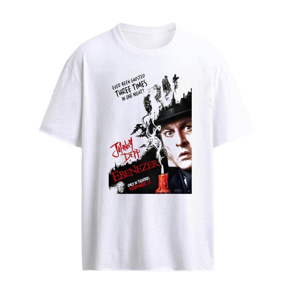 Johnny Depp Ebenezer Movie In Theatres November 13 2026 T-Shirt
