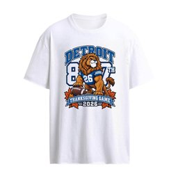 Detroit Lions 87th Thanksgiving Game 2026 Nfl Football Shirt
