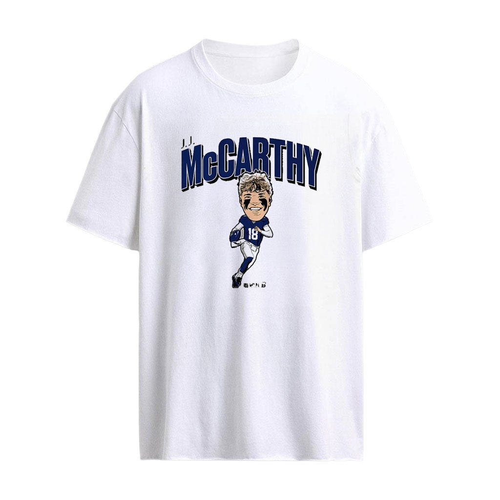 J.J. McCarthy New York Caricature T-Shirt