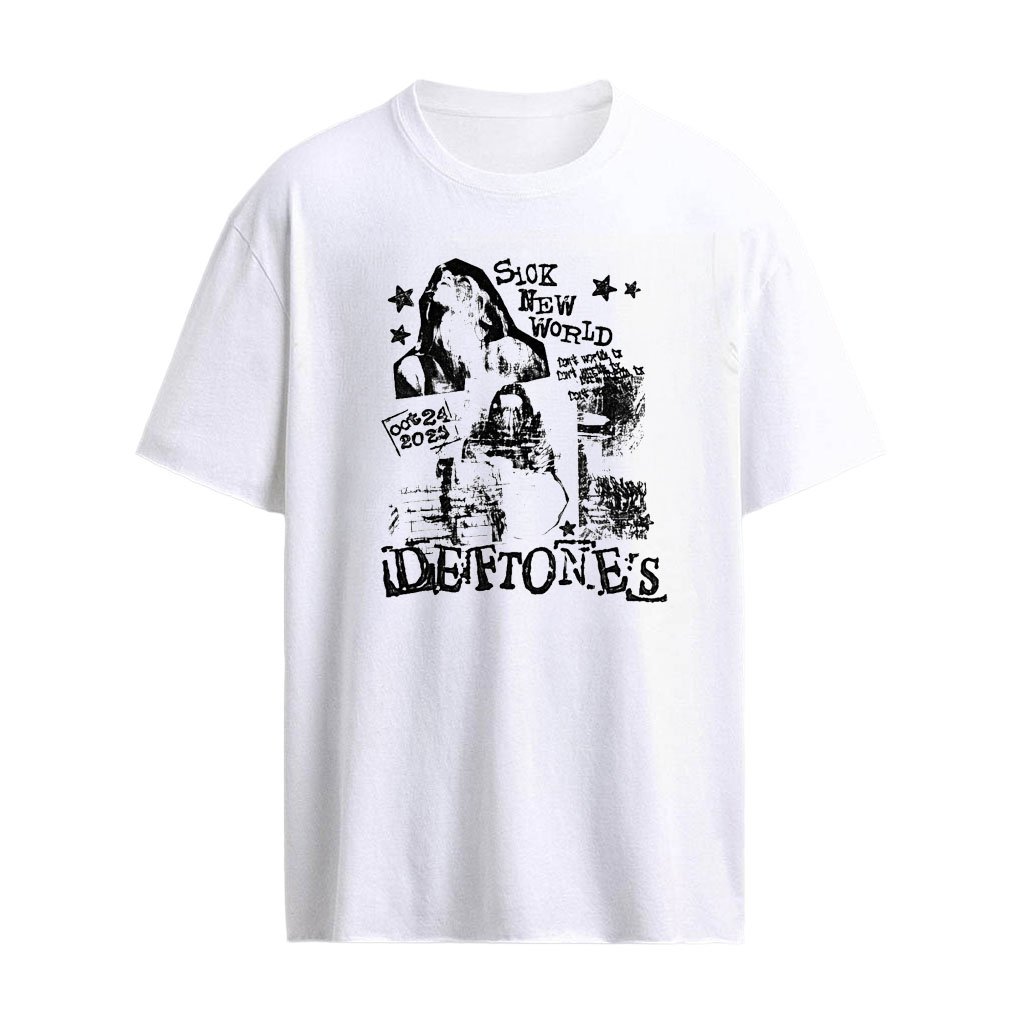 Deftones Sick New World Texas 2026 Merch Tee Fort Worth TX October 24 2026 T-Shirt