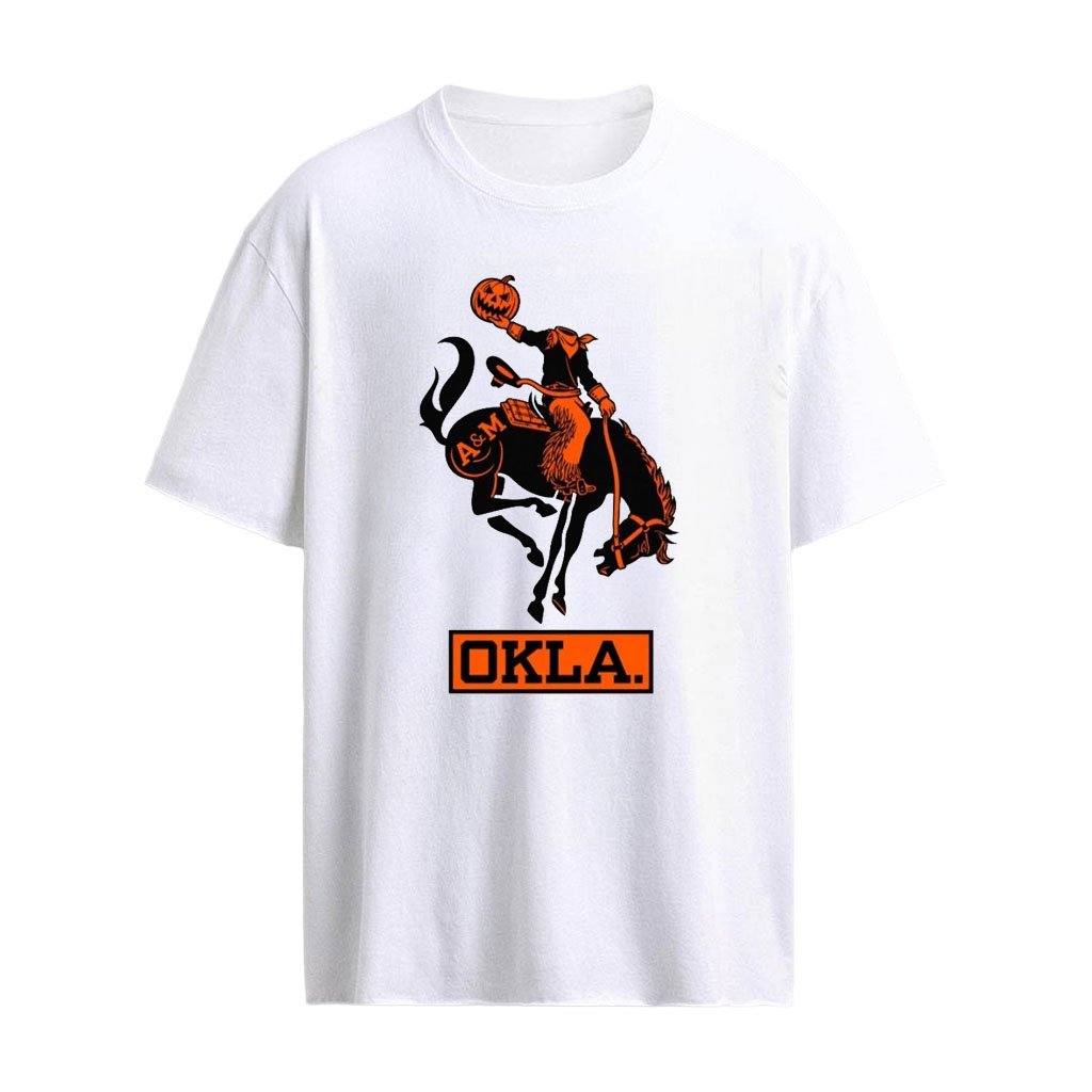 Halloween OKLA A&M Oklahoma State logo 2026 Shirt