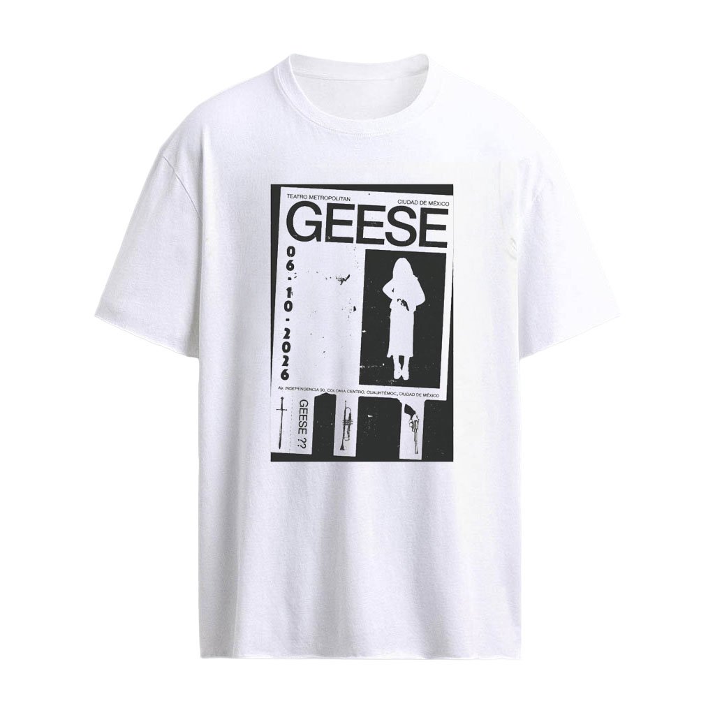 Geese Ciudad De México Teatro Metropolitan 10.06.2026 Concert Shirt
