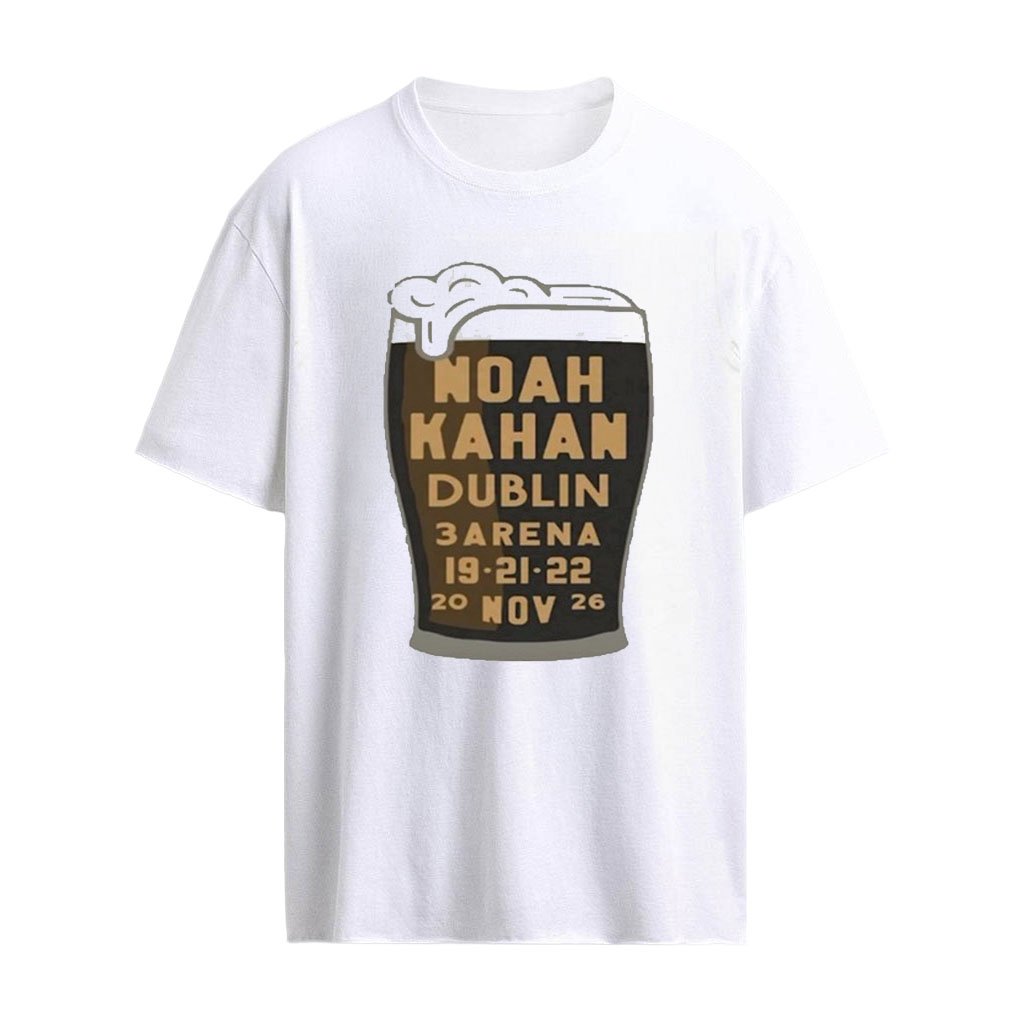 Noah Kahan Dublin 3arena Nov 19 21 22 2026 Shirt