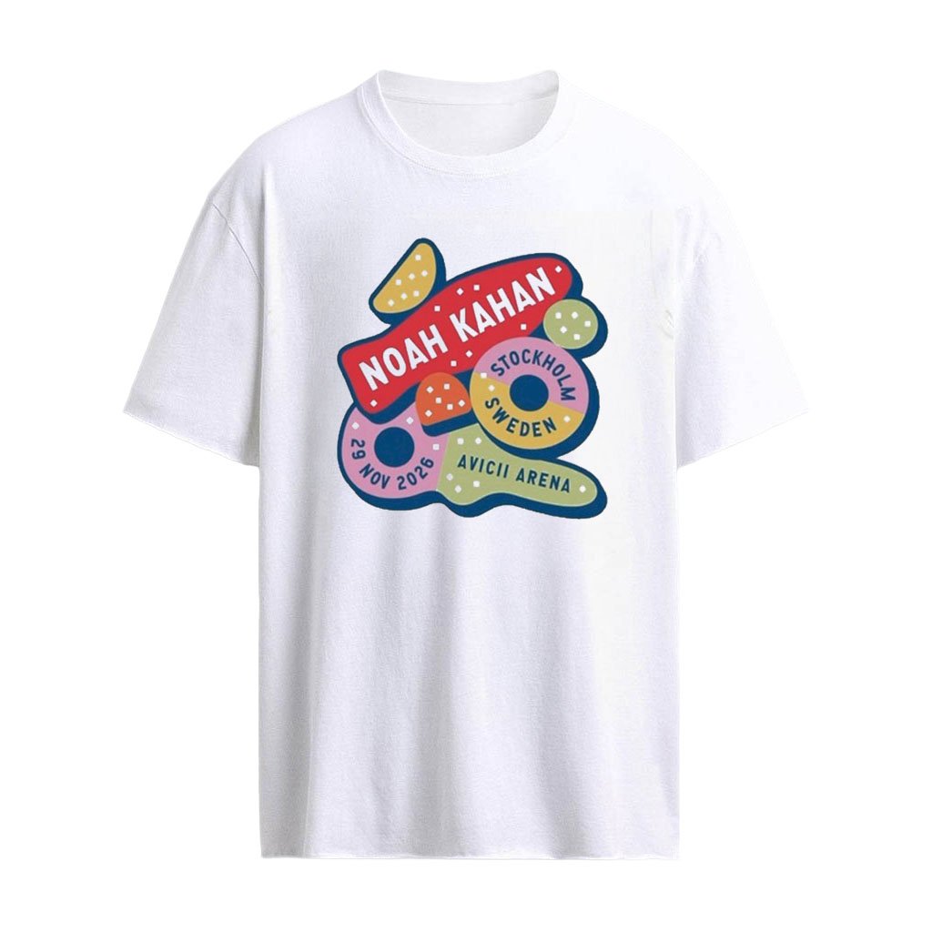 Noah Kahan Stockholm Sweden Avicii Arena Nov 29 2026 Shirt
