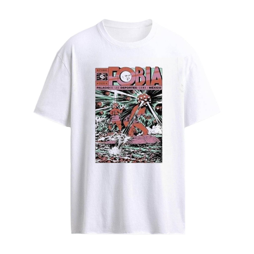 Fobia Palacio De Los Deportes Cdmx Mexico October 23 24 2026 Shirt