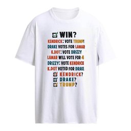 Funny Kendrick Drake Trump Vote Ballot Shirt