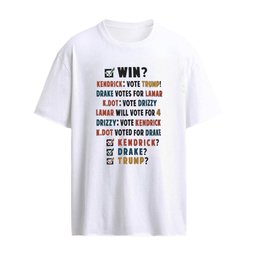 Funny Kendrick Drake Trump Vote Ballot Shirt