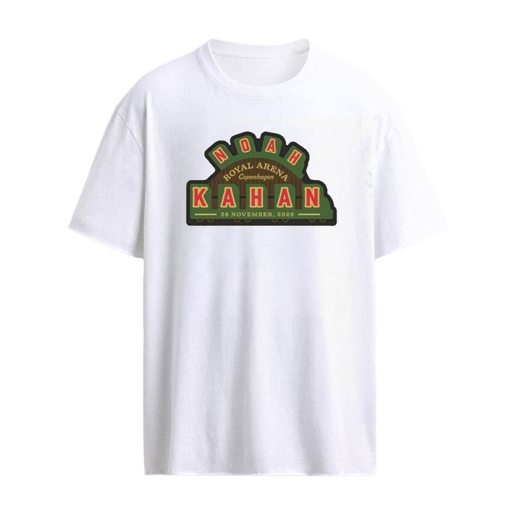 Noah Kahan Copenhagen Denmark Royal Arena Nov 28 2026 Shirt