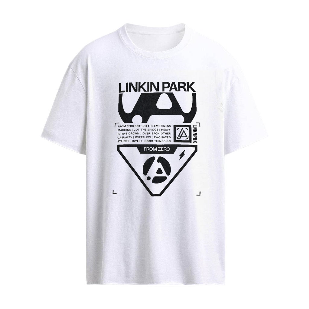 Linkin Park From Zero Warning White Shirt